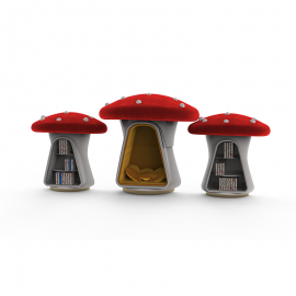 MUSHROOM Bookcase